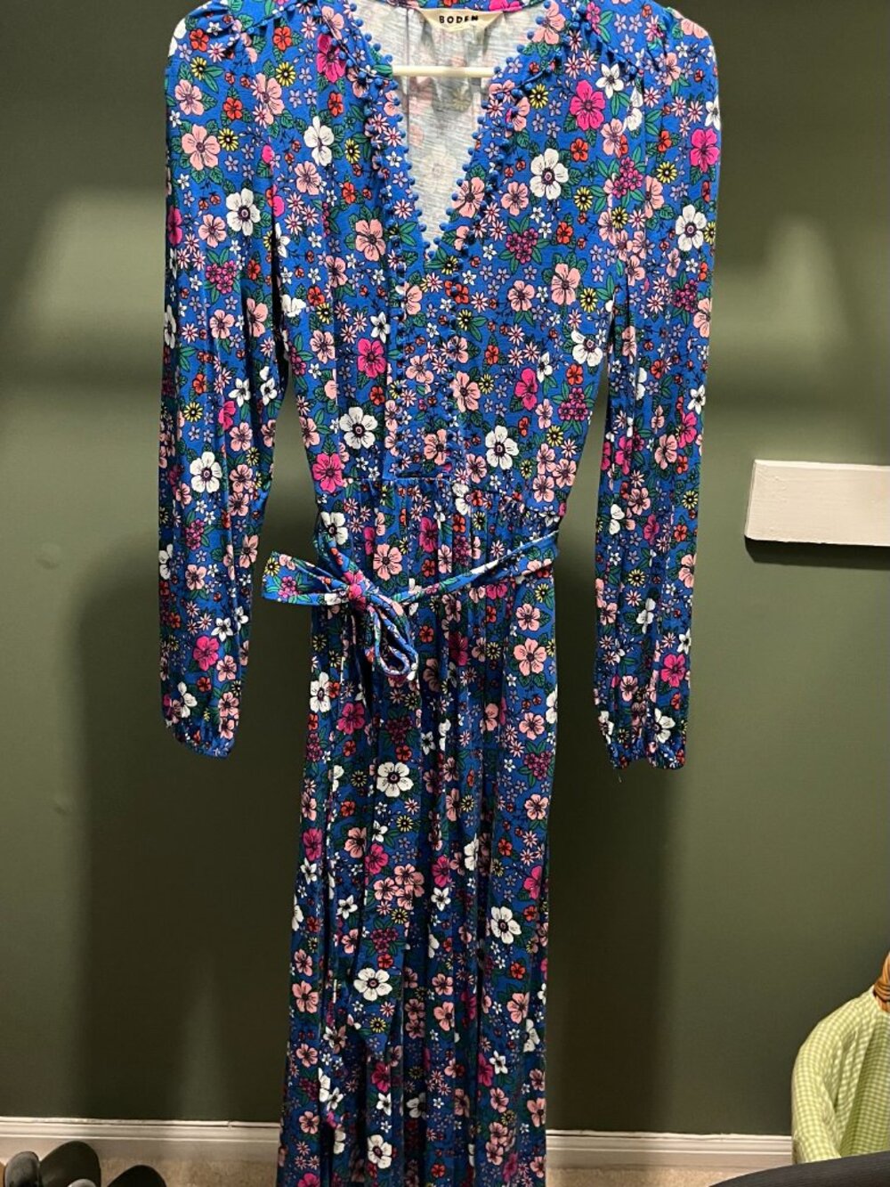 Boden Maeve Trim Jersey Maxi Dress - Picture 5 of 8